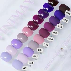 Toiletry wholesaling: Vinimay Gel Polish - Purples