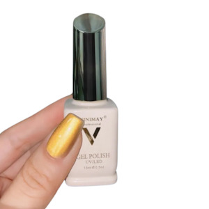 Vinimay Ceramic Cat Eye Gel Polish - Gold 11