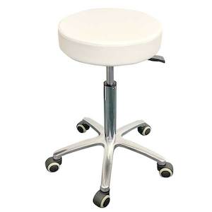 Beautician Stool - White