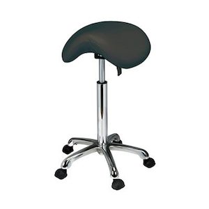 Saddle Stool - Black (1022A)