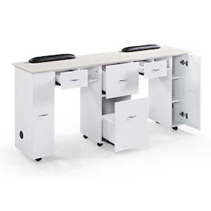 Toiletry wholesaling: Manicure Table - Double Station (N031)