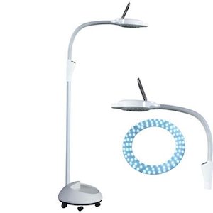 LED Magnifier Lamp On Stand