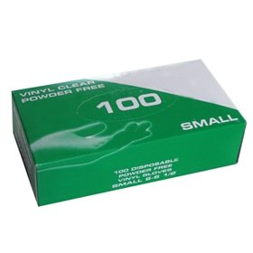 Toiletry wholesaling: ELITE Vinyl Gloves - Small x 10 Boxes