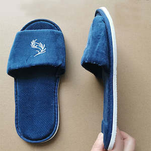 Toiletry wholesaling: Luxury Spa Slippers - Blue