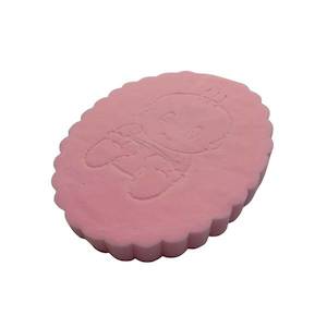 Toiletry wholesaling: Facial Sponge - Medium With Assorted Pattern