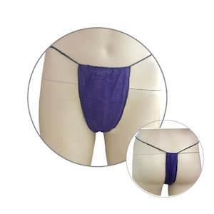 Toiletry wholesaling: Blue Disposable Bikini - 100pcs/pk