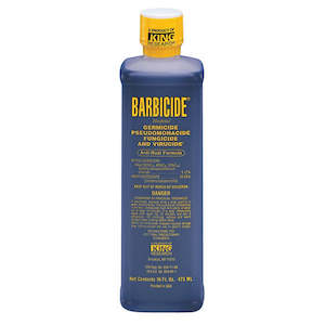 Barbicide Disinfectant Concentrate Formula – 16oz (473ml) Hospital Grade