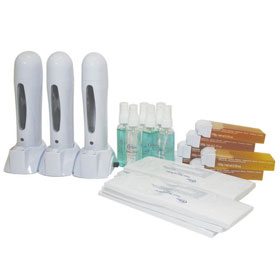 Wax Kit - Triple Roller Heater Kit