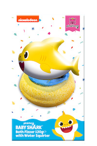 Baby Shark Bath Fizzer 120g with Squirter