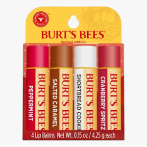 Lip Balms: Burt's Bees Festive Fix Lip Balm Pack