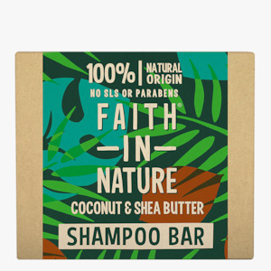 Faith in Nature Coconut & Shea Shampoo Bar 85g