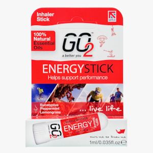 The Go2 Brand: GO2 Essential Oil Energy Inhaler Stick 1ml