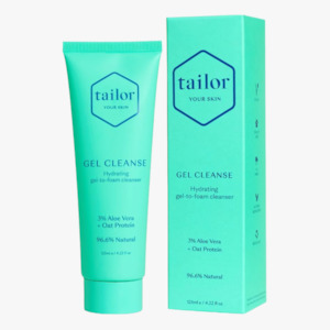 Tailor Skincare: Tailor Gel Cleanse Hydrating Gel-to-Foam Cleanser 125ml