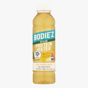 Bodie'z Vegan Protein Water Pineapple Coconut (10g) 500ml