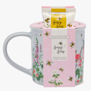 Heathcote & Ivory Busy Bees Mug Set