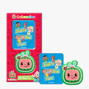 Kids: Cocomelon Fun Bath Tiles with Bath Fizzer 100g