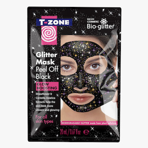 Skincare 1: T-Zone Black Glitter Peel-Off Mask