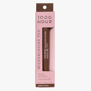 Brows Lashes: 1000 Hour Microblading Pen Medium Brown