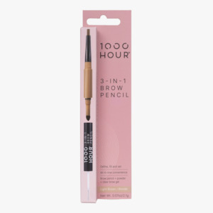 Brows Lashes: 1000 Hour 3-In-1 Brow Pencil Light Brown