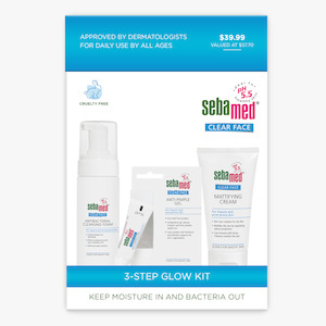 Packs Sets: Sebamed Clear Face 3 Step Glow Kit