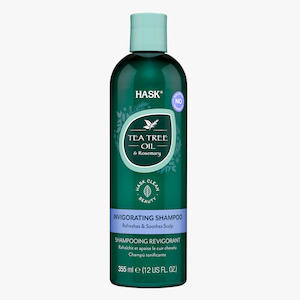 Shampoo: Hask Tea Tree Oil & Rosemary Invigorating Shampoo 355ml