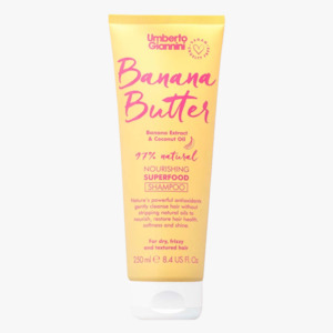 Shampoo: Umberto Giannini Banana Butter Nourishing Superfood Shampoo 250ml