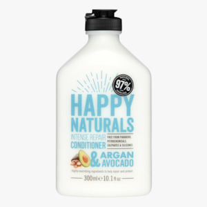 Conditioner: Happy Naturals Intense Repair Argan & Avocado Conditioner 300ml