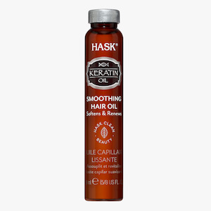 Hask Keratin Protein Smoothing Hair Oil 18ml