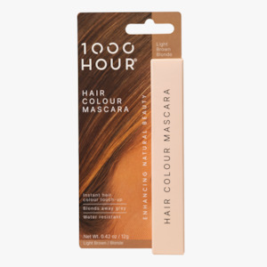 1000 Hour Hair Colour Mascara Light Brown Blonde 12ml