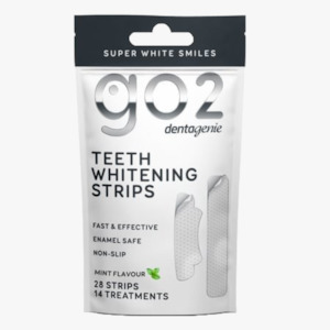 Bath Body: Go2 Dentagenie Teeth Whitening Strips (28)