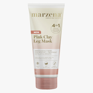 Hair Removal: Marzena Pink Clay Leg Mask 170g