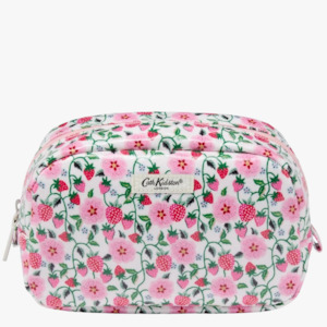 Bags: Cath Kidston Strawberry Cosmetic Bag