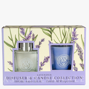 Gifts 1: AAA Lavender Diffuser & Candle Set