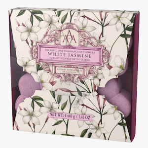 Gifts 1: AAA White Jasmine Bath Fizzer Set