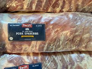 Butchery: St Louis Pork Spare Ribs