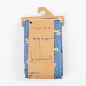 Avalon Floral Shower Curtain 180x200cm