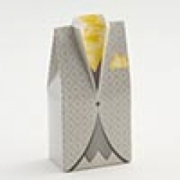 Gents Tuxedo Grey/Yellow Gold