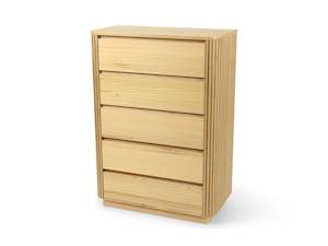 Carolina 5-Drawer Tallboy