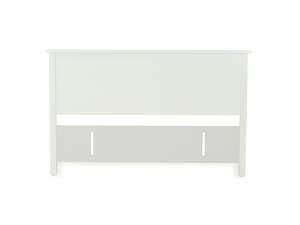 Kingston White Grooved Headboard