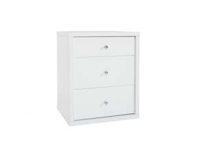 Cosmo 3 Drawer Bedside