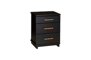 Fox 3 Drawer Bedside