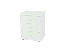 Ablaze 3 Drawer Bedside