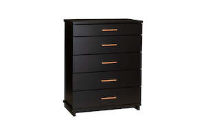 Bed: Fox 5 Drawer Chest