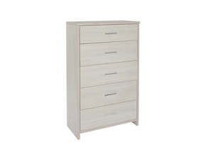 Bed: Atlas 5 Drawer Tallboy