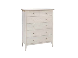 Bed: Ashton 6 Drawer Tallboy Chest