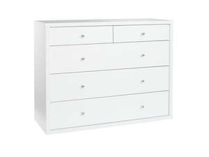 Bed: Cosmo 5 Drawer Lowboy