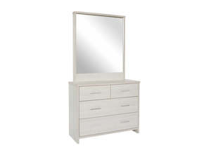 Atlas 4 Drawer Dresser with Mirror