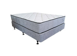 Bed: Bedstop Grey Cloud Super Firm Bed