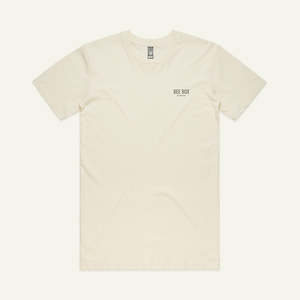 Bee Box — Logo Tee — Natural