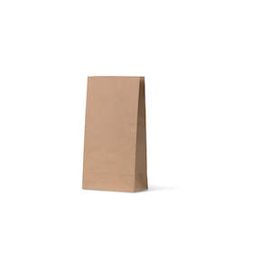 Kraft Paper Takeaway Carry Bags: Flat Bottom Medium Paper Bag